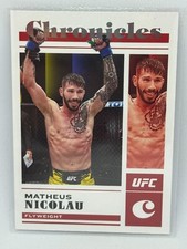 Matheus Nicolau 2023 Panini Chronicles UFC No. 9
