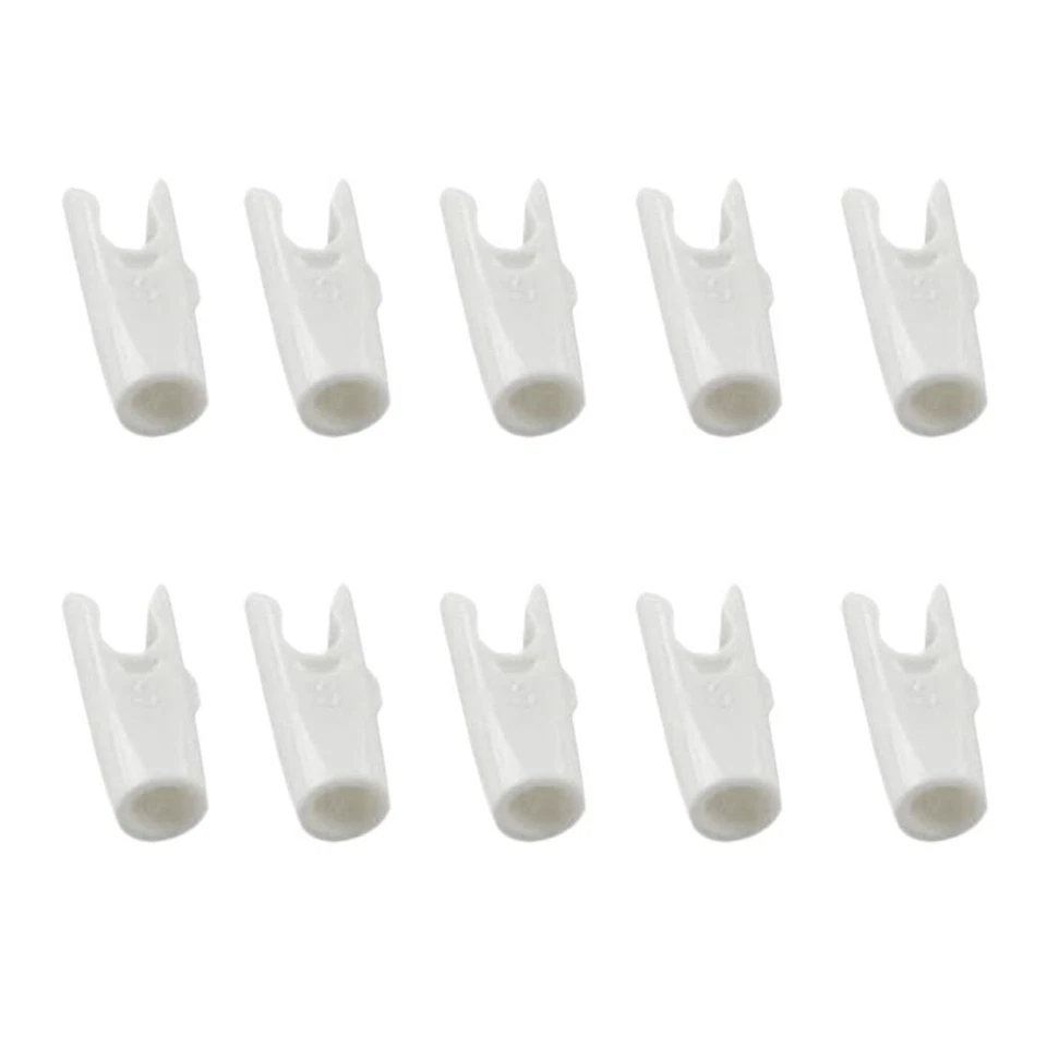 Pin Nock Plastic Nock for Bow Hunting, Set of 10, 4 Colors - Image 1 of 1