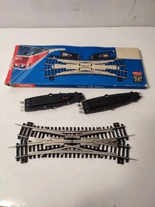 TILLIG TT 6860 BOITE AIGUILLAGE A DOUBLE CROISEMENT ELECTRIFIE NEUF 1/120 - Picture 1 of 4