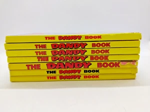 Bundle X7 DC Thompson Annuals: The Dandy - 1990, 1992-94, 1996-97, 1999 Hardback - Picture 1 of 19