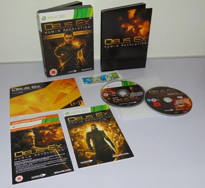 Deus Ex Human Revolution Augmented Collectors Edition Xbox 360 Microsoft PAL CIB - Image 1 of 4