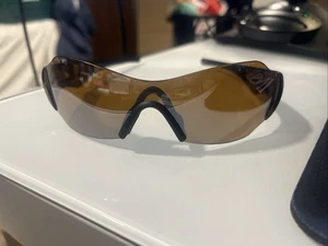 Oakley Zero Sunglasses 05-288J Black Chrome/Titanium Iridium Asian - Picture 1 of 8