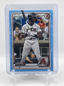 Bowman Draft Kristian Robinson 2020 #BD-192 Sky Blue #108/499 Diamondbacks - Imagen 1 de 4