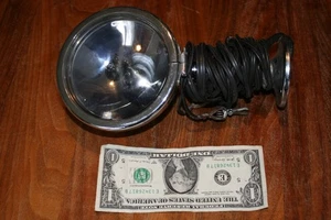 Vintage Working Chrome Mountable Adjustable Car/Boat Spotlight With GE Lamp - Picture 1 of 4