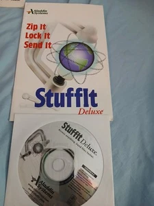 StuffIt Deluxe 8.5 Aladdin Systems Compression Solution For windows - Picture 1 of 4