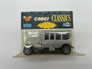 Vintage Corgi Diecast Car Rolls Royce 1912 Silver Ghost - Great Britain 9041 - Picture 1 of 11