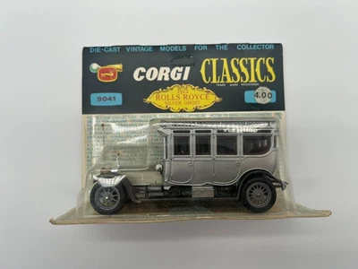 Vintage Corgi Diecast Car Rolls Royce 1912 Silver Ghost - Great Britain 9041 - Image 1 of 4