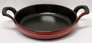 Staub 16cm Cast Iron Oven Dish - Cherry Red, 6.5", Baker, Pan, Baking - Picture 1 of 6