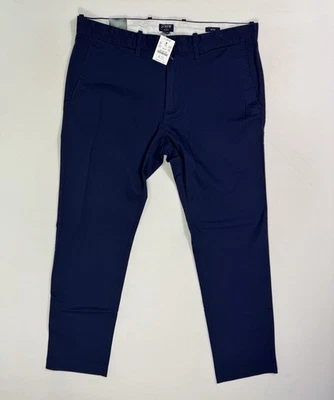 J Crew Flex Slim Fit Chino Pants Men's 34x30 (35x29) NWT Navy Blue Modern City - Image 1 of 4