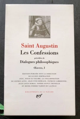 1998 PLEIADE - SAINT AUGUSTIN LES CONFESSIONS Oeuvres I (bel exemplaire) - Photo 1/4
