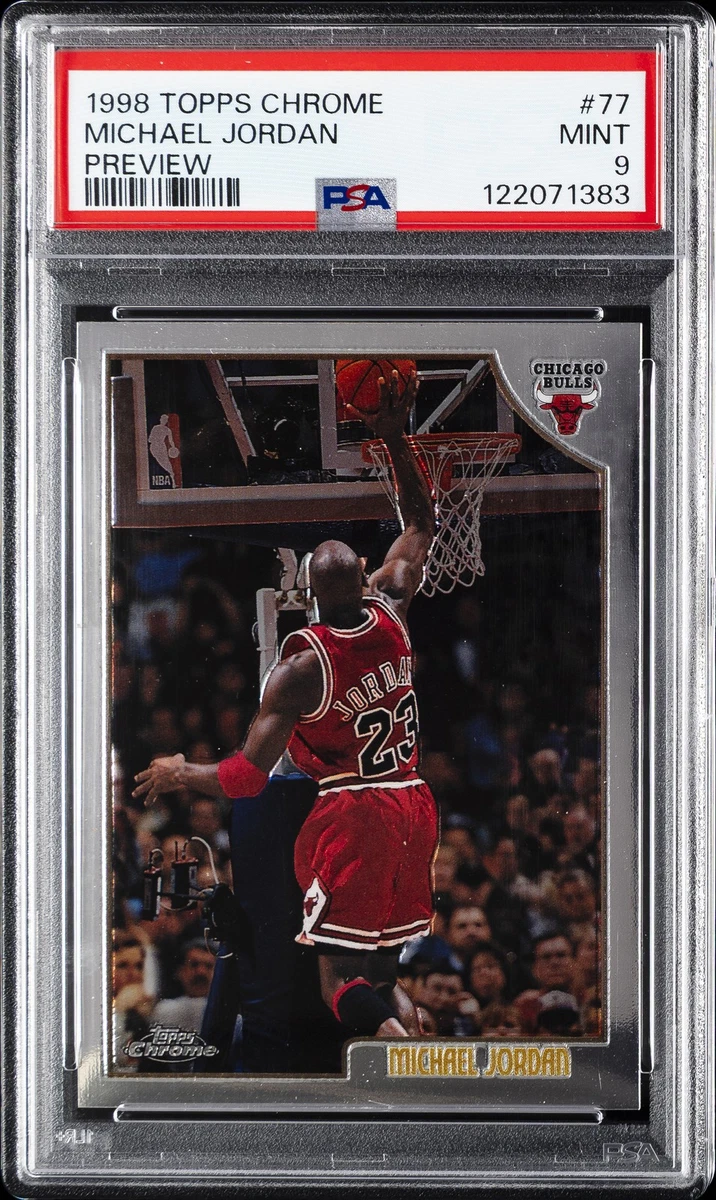 Michael Jordan 9 Graded Basketball Sports Trading Cards