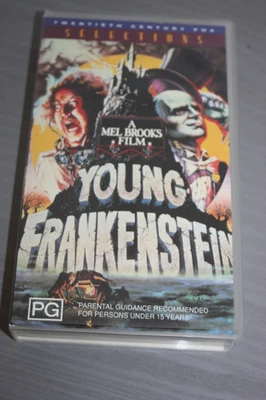 Young Frankenstein (VHS 1974) Comedy Scientist Family Transylvania i55 - Image 1 of 4