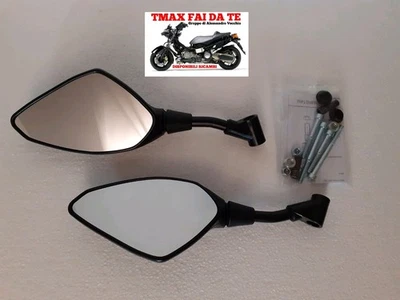 SPECCHI SPECCHIETTI MANUBRIO  TMAX 560 2020 2021  2022 2024 2025 2026 ORION NERO - Imagen 1 de 4