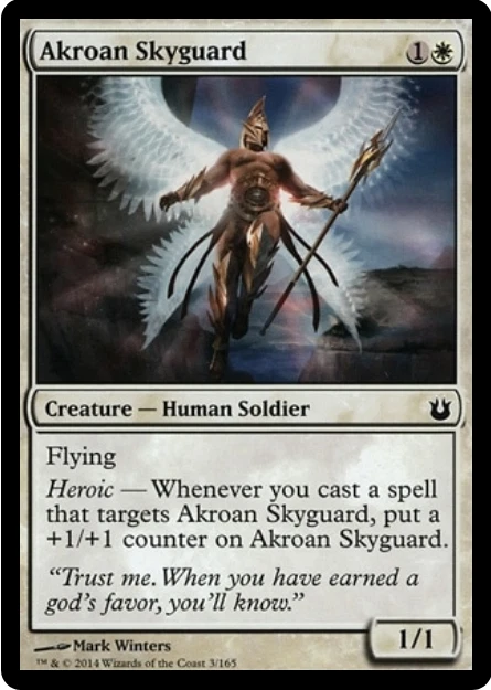 Akroan Skyguard 3/165 Born of the Gods MTG Common - Image 1 of 1