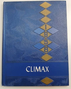 1958 Crestline High School Climax Yearbook  Crestline Ohio - Picture 1 of 19