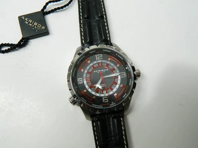 Новый AKRIBOS коренастый большой циферблат лицо мужские часы - Изображение 1 из 4