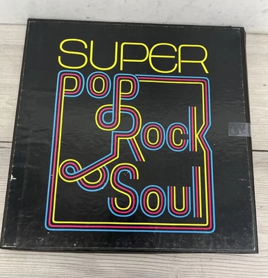 SUPER POP ROCK & SOUL, 4 LP Box Set, Various Artists, 1 LP Missing - Image 1 of 4