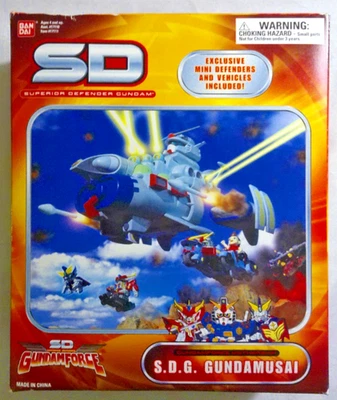 SD Gundam Gundamforce Mothership SDG Gundamusai 2004 Nuevo en caja Foto 1 de 4