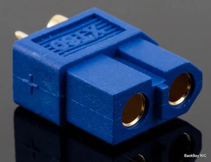 (1) Blue Female (Battery Side) XT60 / XT-60 3.5MM Bullet Connector - Picture 1 of 2