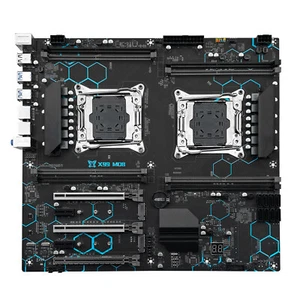 LGA 2011-v3 X99 Dual CPU Motherboard M.2 DDR4 RAM - Intel i9/i7/i5 Xeon E5 V3/4 - Picture 1 of 18