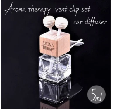 (DIY) 5x Aromatherapy - Car Diffuser  Empty Container ( vent Clip SET  5ml ~) AU - image 1 of 4