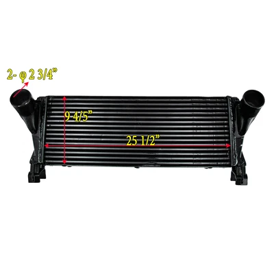Intercooler For 2013-2018 2015 2017 Ram 2500 3500 4500 5500 6.7L L6 Turbocharged - Image 1 of 4