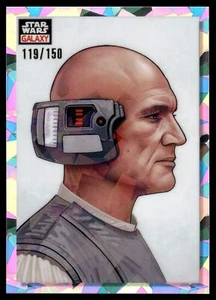 2023 Topps Star Wars Cromo Galaxy LOBO REFRACTOR ATÓMICO 119/150 #84 - Imagen 1 de 2
