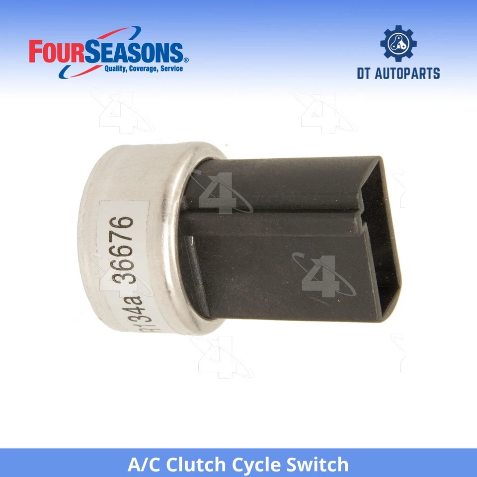 Interruptor de ciclo de embreagem A/C Ford Bronco II 1984-1990 4 estações 1985 1986 1987 - Imagem 1 de 4