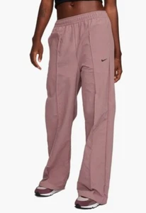Pantalones Nike Ropa Deportiva Todo Tejido Para Mujer S Malva Tiro Medio Dobladillo Abierto Ancho - Imagen 1 de 19