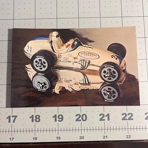 Tarjeta decantadora de whisky Ezra Brooks Kentucky The Spirit Car Racer Racing - Imagen 1 de 2