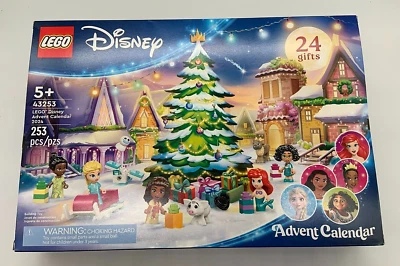 Lego 43253 - Disney Princes Spin to Play 2024 Advent Calendar - 24 Gifts - NEW - Image 1 of 4