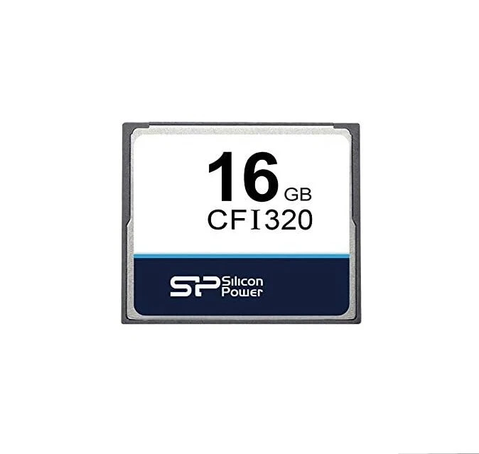 Silicon Power CFI320 16GB Industrial Compact Flash Memory Card SP016GICFI325NV0 - Image 1 of 1