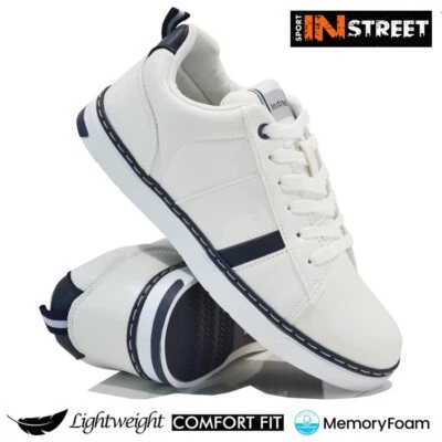 INSTREET HERREN MEMORY FOAM RUNNING SNEAKER FREIZEIT JOGGING GYM WALKING SPORTSCHUHE GRÖßE