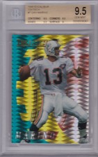 DAN MARINO 1995 Collector's Edge Excalibur TekTech #7 BGS 9.5 1/1 Gem Mint Pop 1
