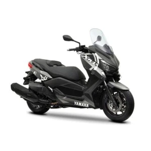 SET ADESIVI GRAFICA RACING XMAX X-MAX 400 CARENA BIANCO ARGENTO STICKERS 2013 - Foto 1 di 2