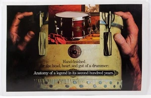 1983 GRETSCH DRUM 100 Year Anniversary CATALOG POSTER Large 34X22 NEW Dealer NOS - Bild 1 von 6