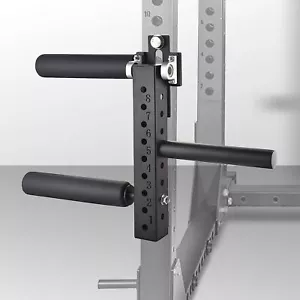 Seated Leg Extension Attachment Adjustable Curl Machine Fitness Squat Rack Attac - Picture 1 of 10