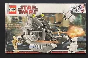 Lego Star Wars Corporate Alliance Tank Droid 7748 nur Anleitung - Bild 1 von 5