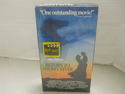 RETURN TO SNOWY RIVER VHS WALT DISNEY - NEW SEALED VHS MOVIE Foto 1 de 4