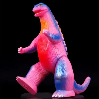 Bullmark Godzilla Pink Plastic Model Image Ver. Soft Vinyl 8.7" Sofubi - Image 1 of 4
