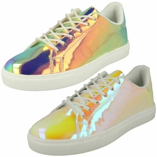 Spot On Scarpe Da Donna Casual Ologramma - Immagine 1 di 1