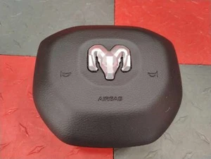 19-24 RAM 1500 New Style Steering Wheel Air Bag (Black) (OEM P6BK151XLAF) - Picture 1 of 8