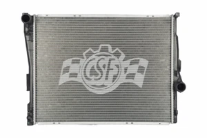 CSF 1 Row Plastic Tank Aluminum Core For 1999-2008 BMW 3708 - Picture 1 of 2