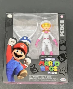 Princess Peach THE SUPER MARIO BROS. MOVIE 5 Inch Action Figure Series 2 - Picture 1 of 5