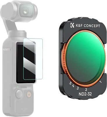 K&F Concept Magnetic Osmo Pocket 3 Filter Multi-Coated HD Optical Glass Filter - Image 1 of 4