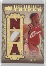 2008 UD Premier Rare Remnants Triples Jersey NBA /25 Daniel Gibson Triple Patch