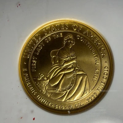 2007-W $10 Martha Washington NGC MS70 first spouse gold proof - Image 1 of 4