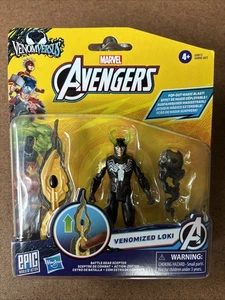 VENOMIZED LOKI ( 4 " ) MARVEL ( 2025 ) VENOM VERSUS AVENGERS - Bild 1 von 12