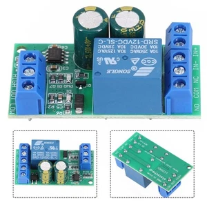 12V Wasserstand Automatische Steuerung Flüssigkeitsstandsensor Schalter Steuerung Relais Platine - Bild 1 von 17