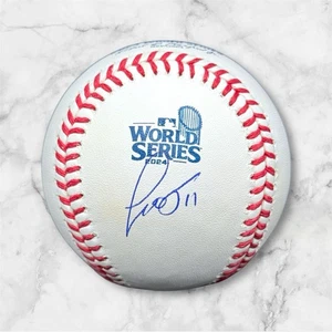Miguel Rojas Signed Autographed 2024 World Series Baseball PSA/DNA Dodgers - Picture 1 of 2